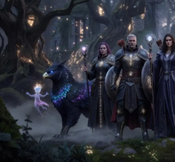 Magyar fantasy RPG karakterek osztályokkal és varázslatokkal
